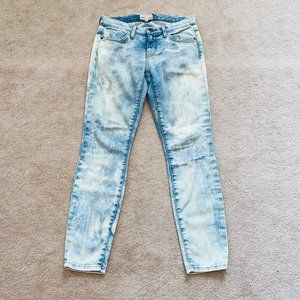 Current Elliott The Stiletto Crazy Wash Jeans 0 25